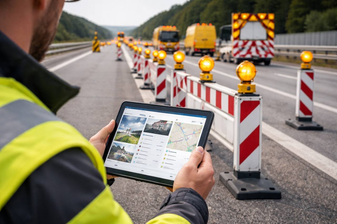 Digitale Dokumentation vor Ort